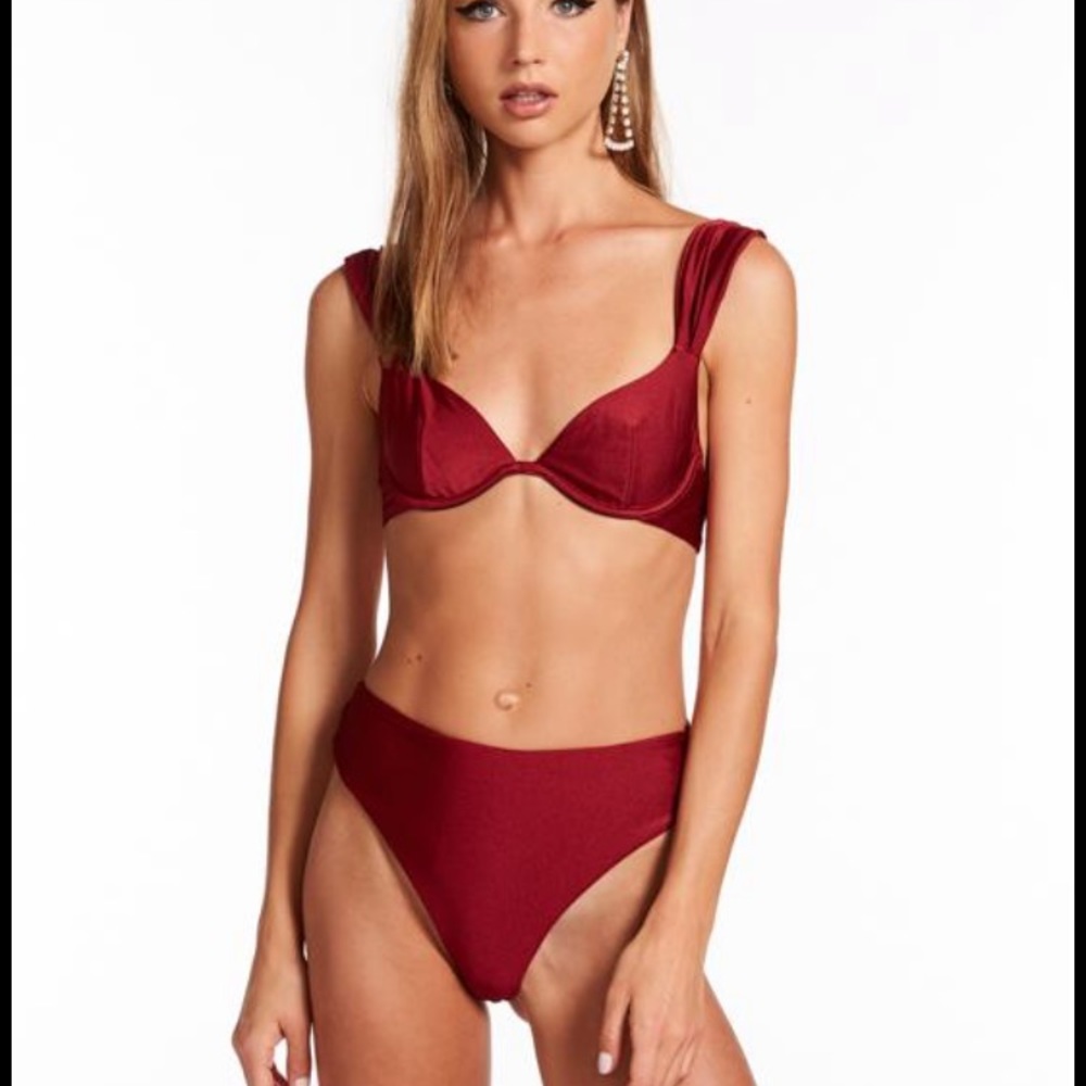 Lioness Zoey Burgundy Bikini